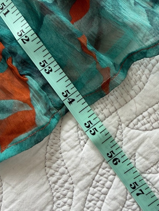 by Anthropology - The Marais Printed Tiered Maxi Dress - Brown Teal Floral - Picture 13 of 16